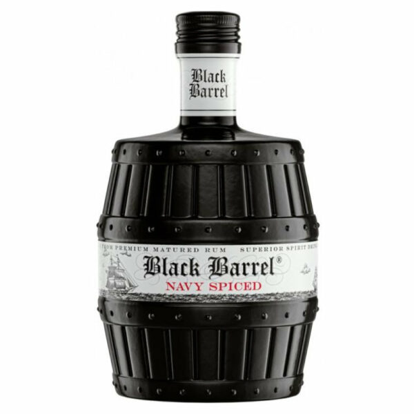 A.H. RIISE Black Barrel Navy Spiced rum (0,7l - 40%)