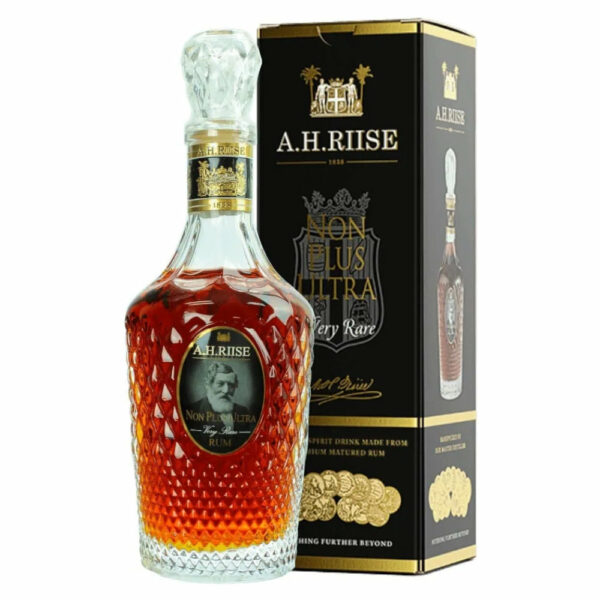 A.H. RIISE Non Plus Ultra Very Rare rum + díszdoboz (0.7l - 42%)