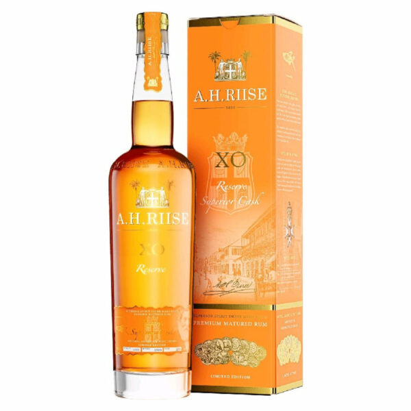 A.H. RIISE XO Superior Cask rum + díszdoboz (0.7l - 40%)