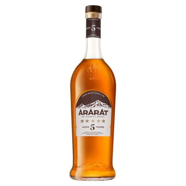 ARARAT 5 Years brandy (0.7l - 40%) - DRS