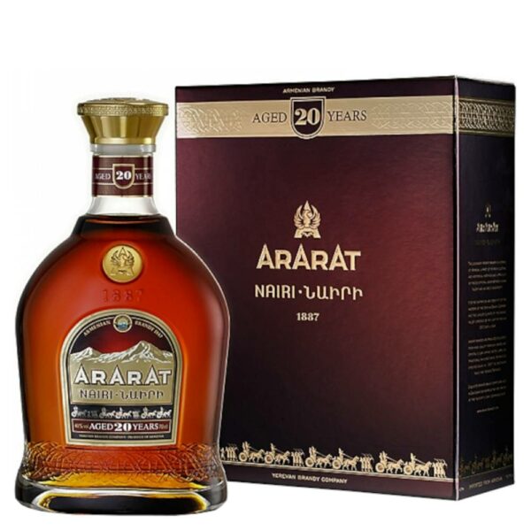 ARARAT Nairi 20 Years brandy + díszdoboz (0.7l - 40%)