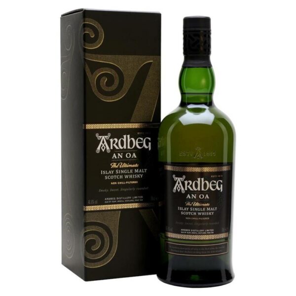 ARDBEG An Oa whisky + díszdoboz (0.7l  - 46.6%)