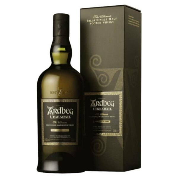 ARDBEG Uigeadail whisky + díszdoboz (0.7l - 54.2%)