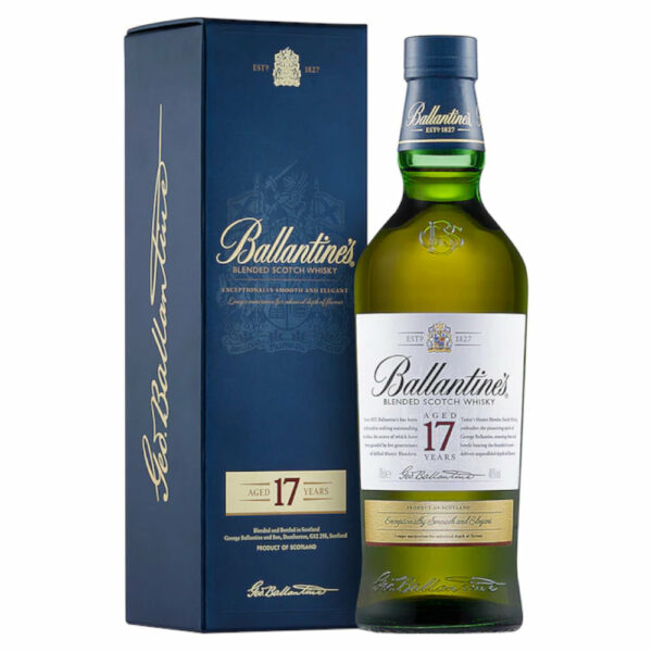 BALLANTINE'S 17 Years whisky + díszdoboz (0.7l - 40%)