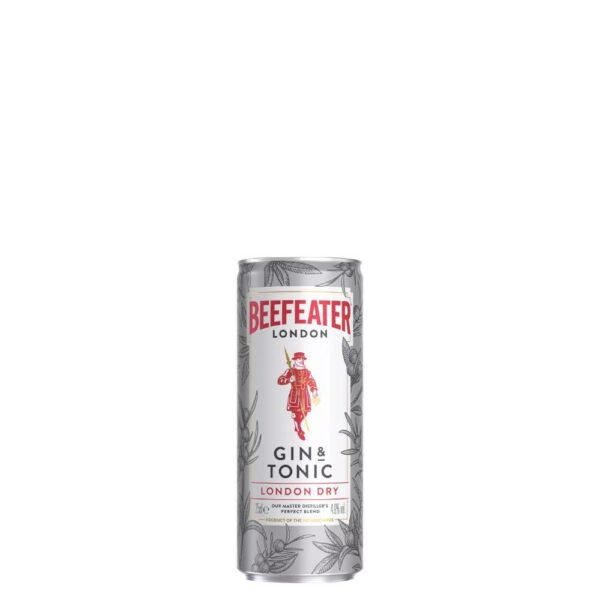 BEEFEATER London Dry gin + Tonic (0.25 l - 4.9%) - DRS