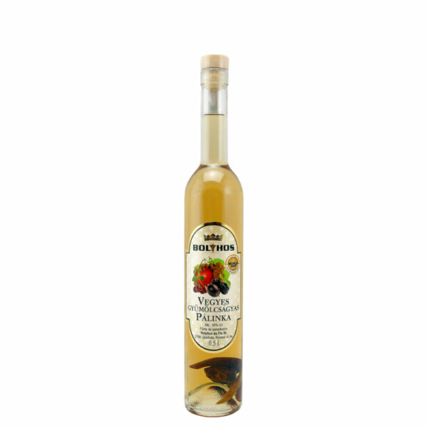 BOLYHOS Vegyes ágyas pálinka (0.5l - 50%)