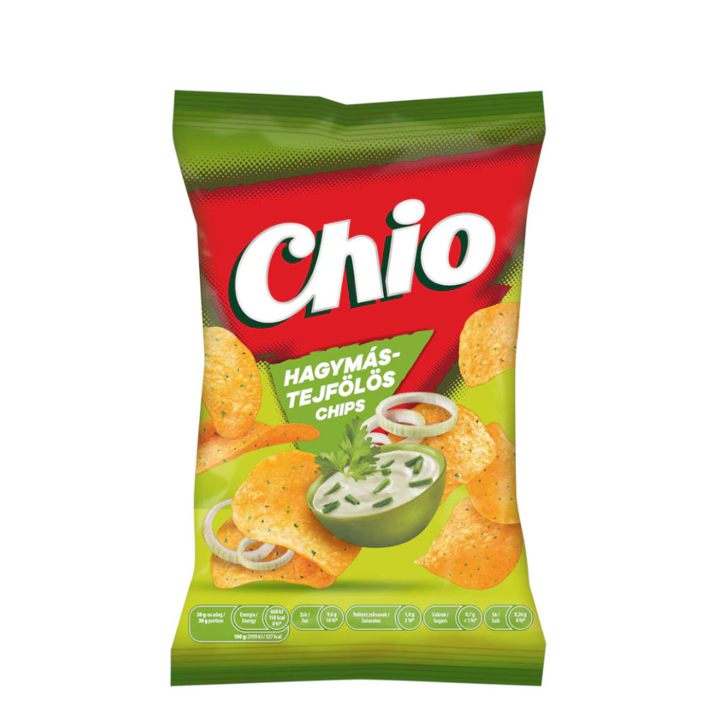 Chio Hagymás-Tejfölös chips (60g)