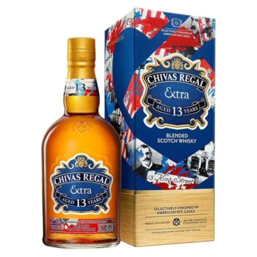 CHIVAS REGAL Extra 13 Years American Rye Casks whisky + díszdoboz (0.7l - 40%)