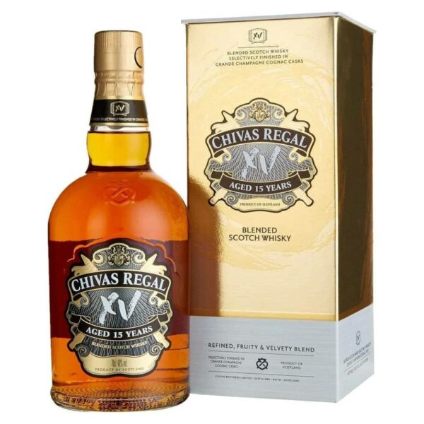 CHIVAS REGAL XV 15 Years whisky + díszdoboz (0.7l - 40%)