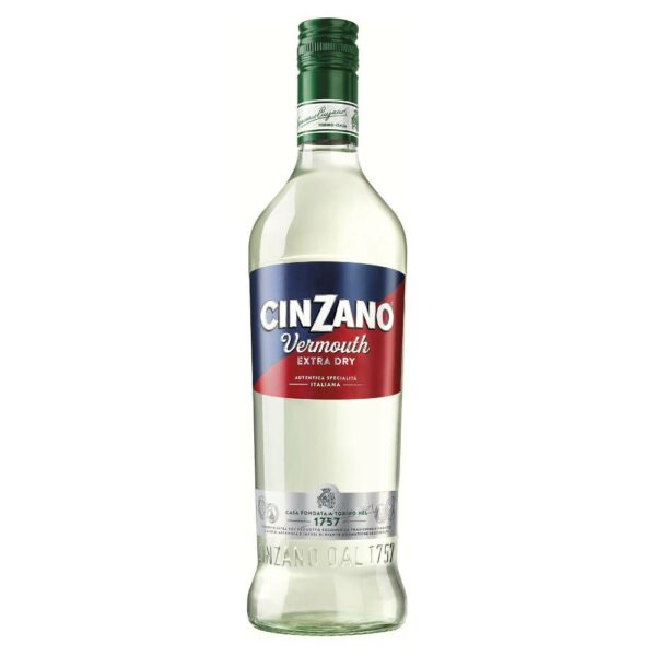 CINZANO Extra Dry vermut (0.75l - 18%) - DRS