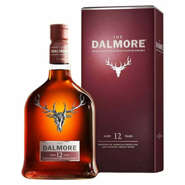 DALMORE 12 Years whisky + díszdoboz (0,7l - 40%)