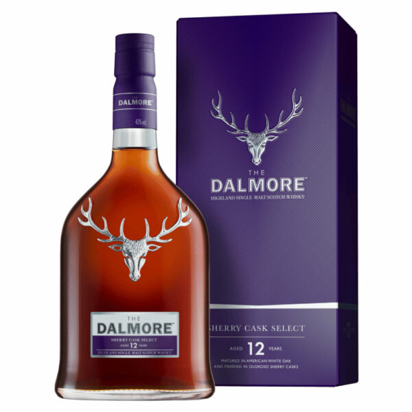 DALMORE Sherry Cask 12 Years whisky + díszdoboz (0,7l - 43%)