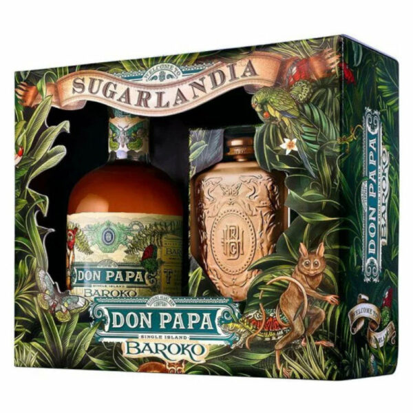 DON PAPA Baroko rum + díszdoboz, flaska (0.7l - 40%)