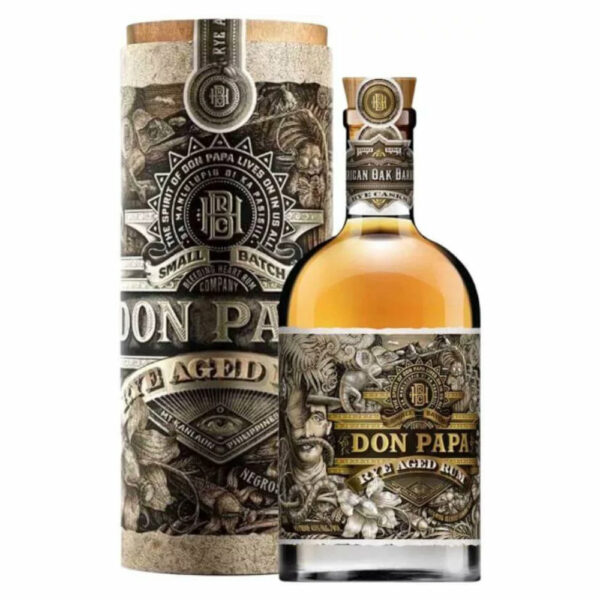 DON PAPA Rye Aged + díszdoboz (0.7l - 45%) - DION grande ital nagykereskedés - Ital rendelés