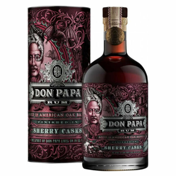 DON PAPA Sherry Cask rum + díszdoboz (0.7l - 45%)