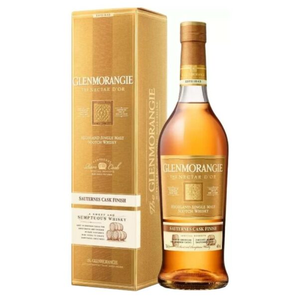 GLENMORANGIE  Nectar Dor whisky + díszdoboz (0.7l - 46%)