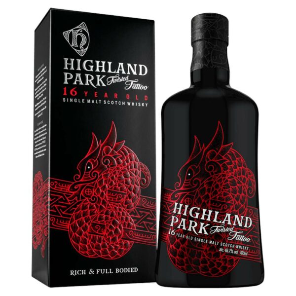 HIGHLAND PARK Twisted Tattoo whisky + díszdoboz (0.7l - 40%)