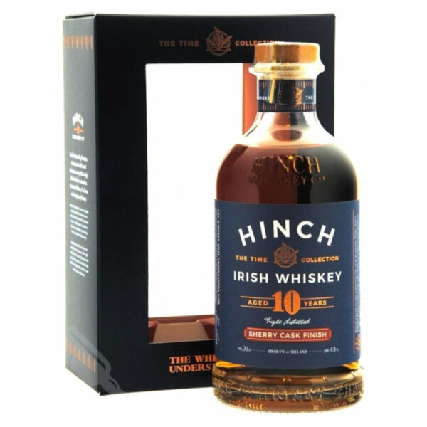 HINCH 10 Years Sherry Finish whisky + díszdoboz (0.7l - 43%)