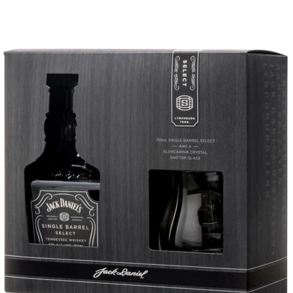 JACK DANIEL'S Single Barrel whisky + díszdoboz, pohár (0.7l - 45%) - DION grande ital nagykereskedés - Ital rendelés