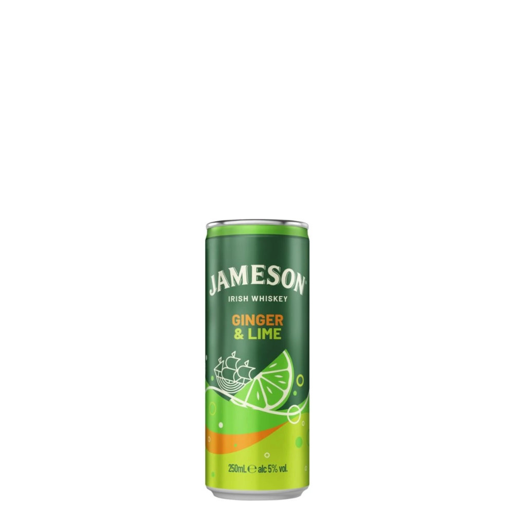 JAMESON Ginger & Lime (0.25l - 5%) - DRS