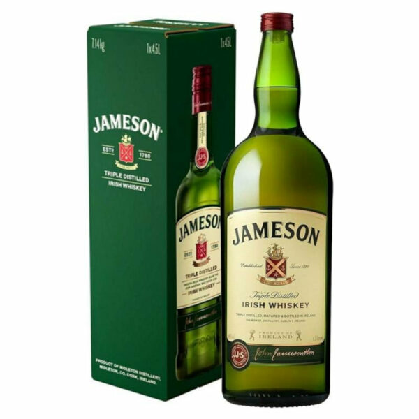 JAMESON whisky + díszdoboz (4.5l - 40%)