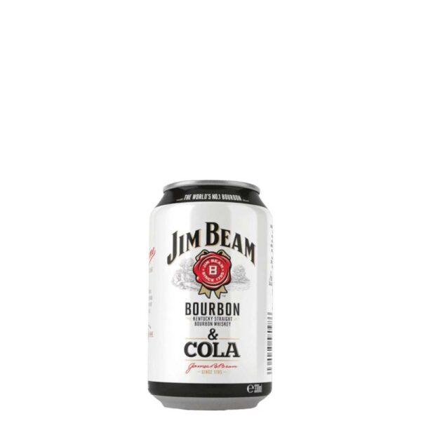 JIM BEAM whisky + cola (0.33l - 4.5%) - DRS