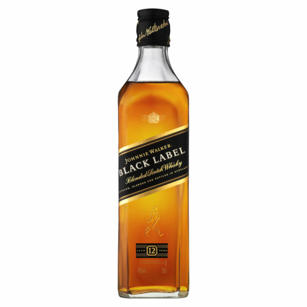 JOHNNIE WALKER Black Label whisky (0.7l - 40%) - DRS