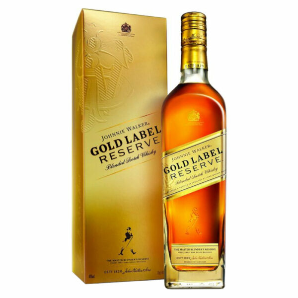 JOHNNIE WALKER Gold Label whisky + díszdoboz (0.7l - 40%) - DION grande ital nagykereskedés - Ital rendelés