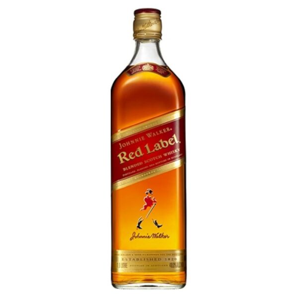 JOHNNIE WALKER Red Label whisky (1.0l - 40%) - DRS