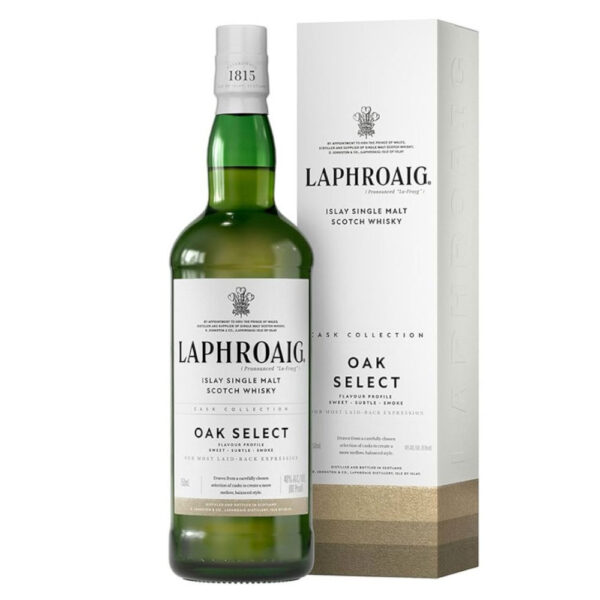 LAPHROAIG Oak Select whisky + díszdoboz (0.7l - 40%)