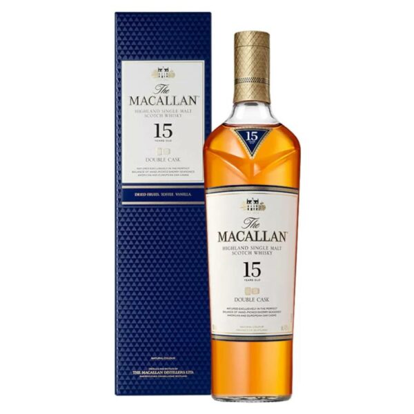 MACALLAN 15 Years whisky + díszdoboz (0.7l - 42%)