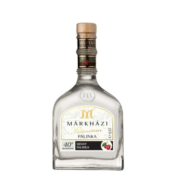 MÁRKHÁZI Meggy pálinka (0.5l - 40%)