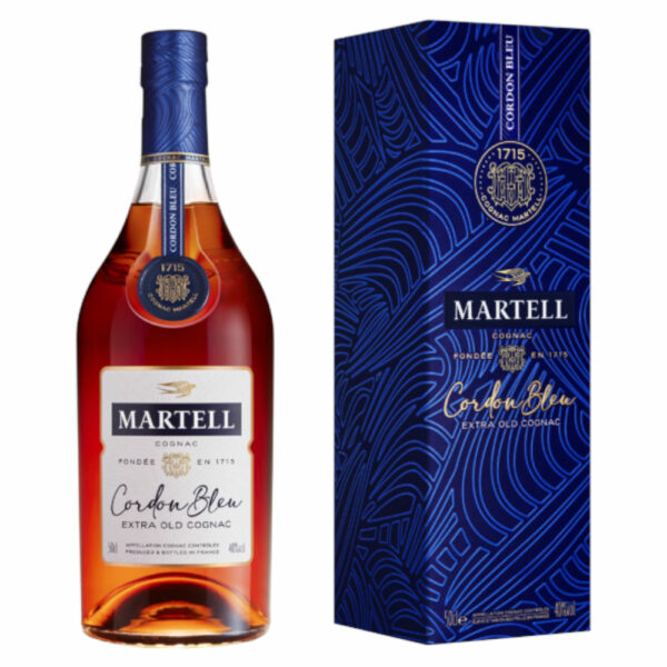 MARTELL Cordon Bleu konyak + díszdoboz (0.7l - 40%)