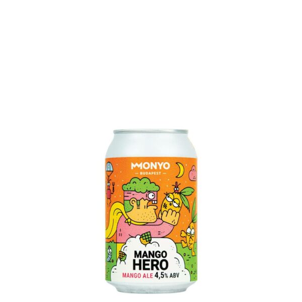 MONYO Mango Hero sör (0.33l -  4.3%) - DRS