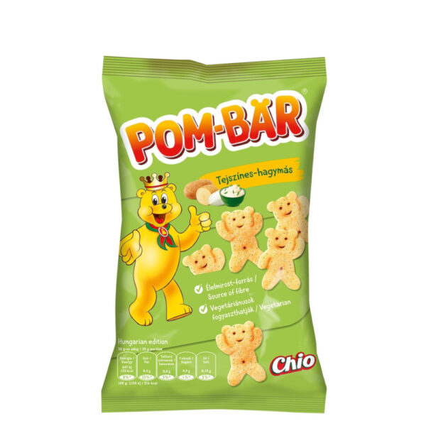 Pom Bar Tejszínes-Hagymás chips (60g)