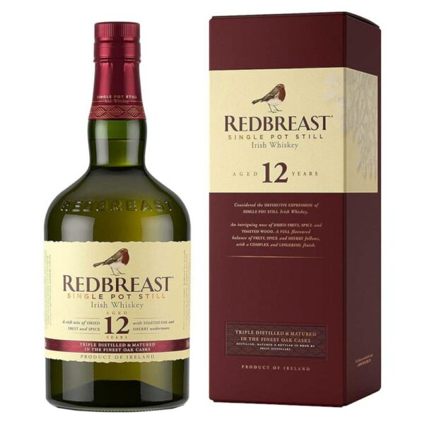 REDBREAST 12 Years whisky + díszdoboz (0.7l - 40%)