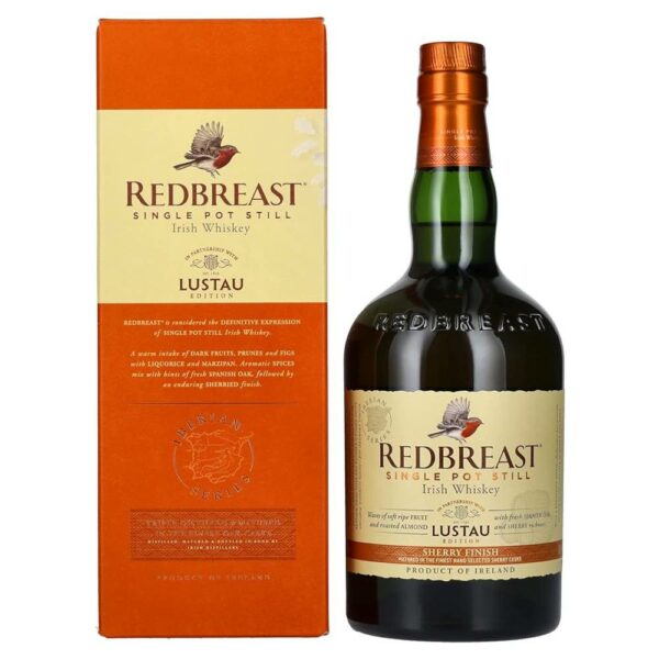 REDBREAST Lustau whisky + díszdoboz (0.7l - 46%)