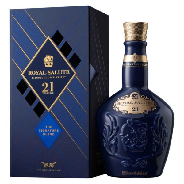 ROYAL SALUTE 21 Years The Signature Blend whisky + díszdoboz (0.7l - 40%)