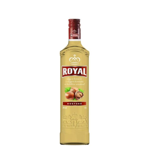 ROYAL VODKA Mogyoró vodkalikőr (0.5l - 28%) - DRS