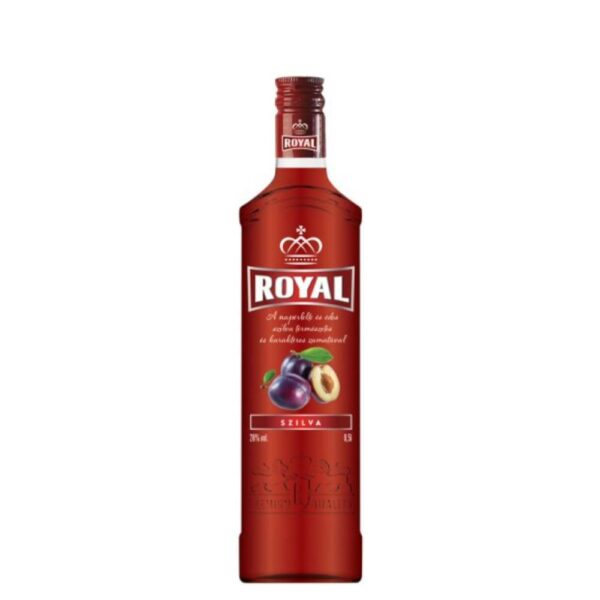 ROYAL VODKA Szilva vodkalikőr (0.5l - 28%) - DRS