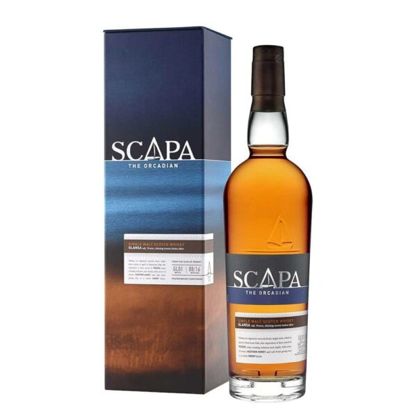 SCAPA Glansa whisky + díszdoboz (0.7l - 40%)