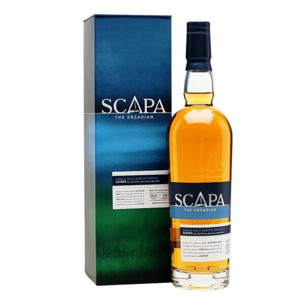 SCAPA Skiren whisky + díszdoboz (0.7l - 40%)