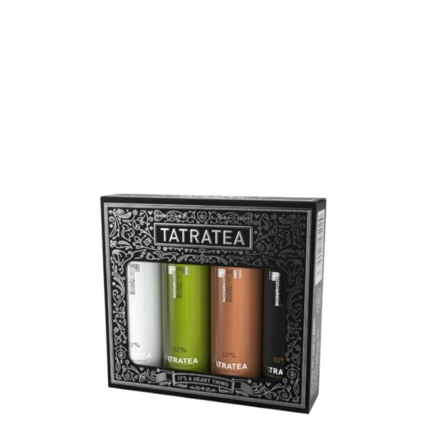 TATRATEA Mini Kollekció likőr + díszdoboz (4x0.04l - 22-52%)