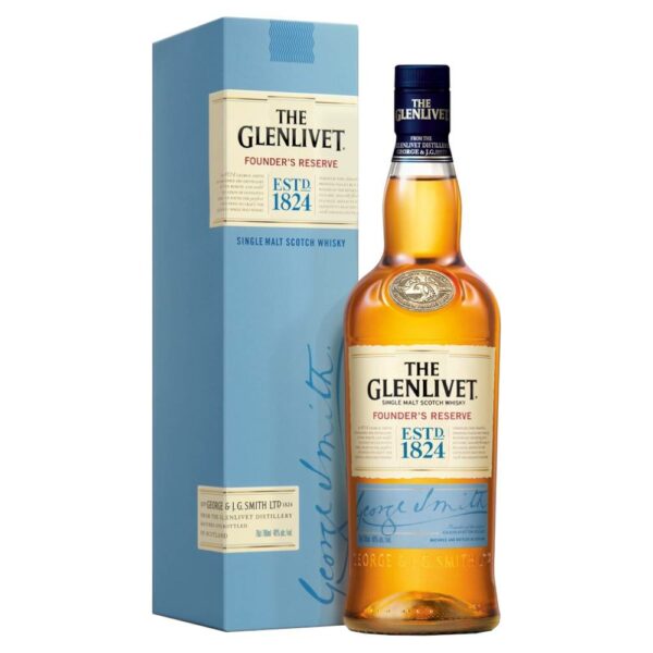 THE GLENLIVET Founder's Reserve whisky + díszdoboz (0.7l - 40%)