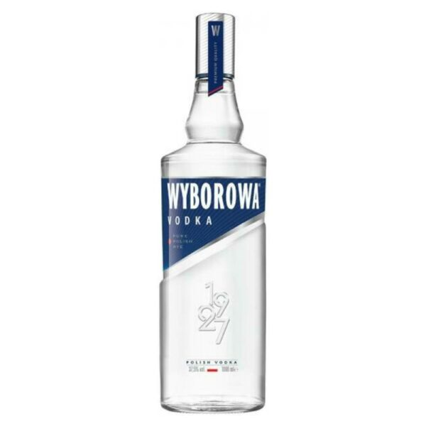 WYBOROWA vodka (1.0l - 37.5%) - DRS