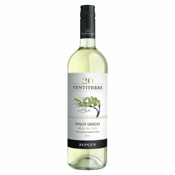 ZONIN Ventiterre Pinot Grigio 2023 (0.75l) - DRS